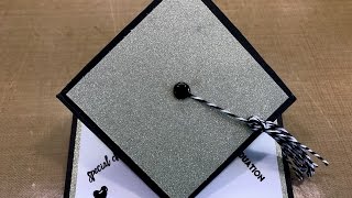 Graduation Stand Up Hat Easel Card