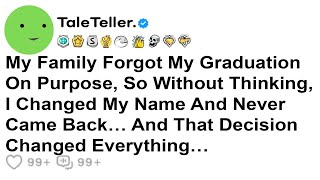 Download Lagu Mijn familie vergat expres mijn diploma-uitreiking, dus veranderde ik zonder erbij na te denken m... MP3