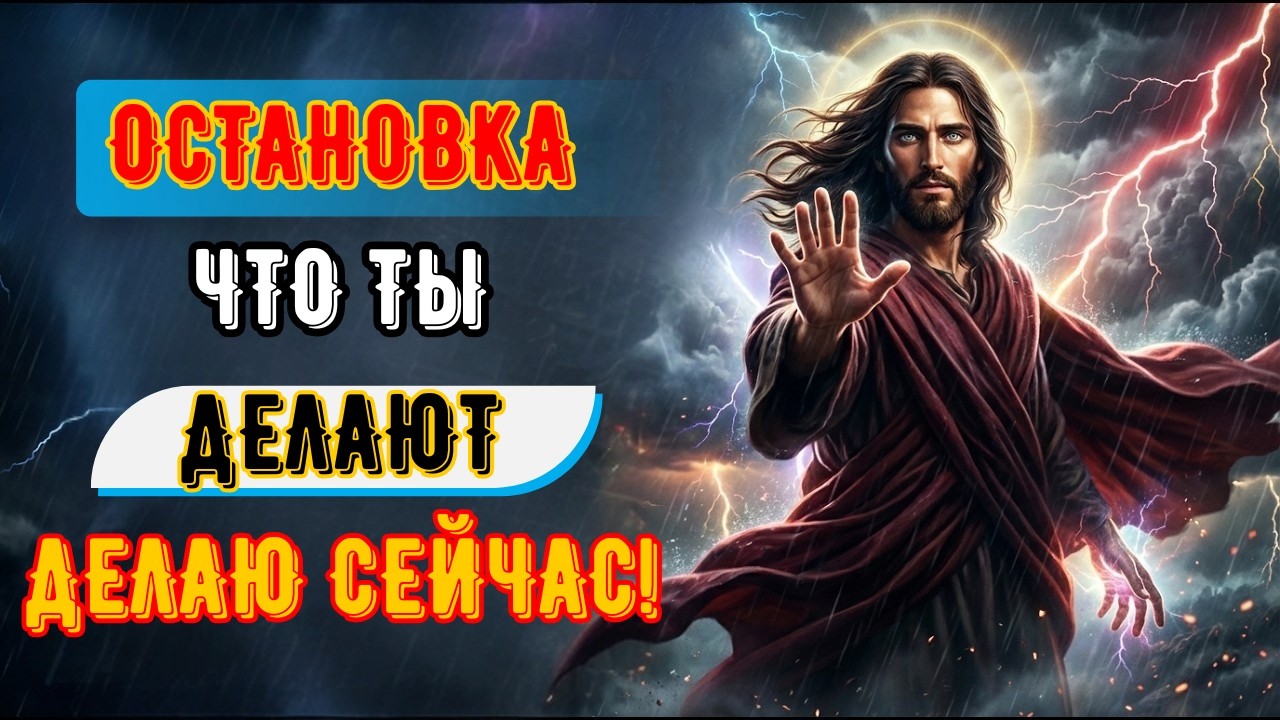 Бог говорит: Можете ли вы прекратить то, что делаете? Послание Бога сегодня | Послание Бога сейчас