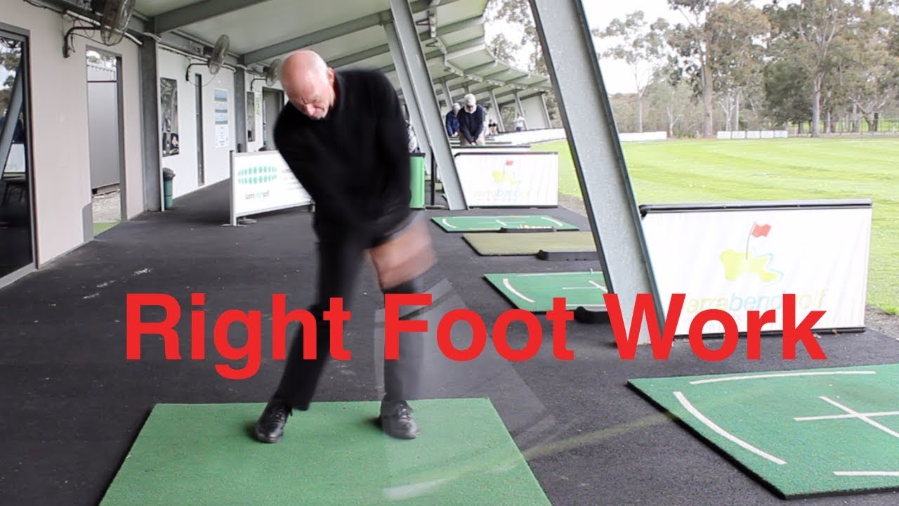 Right foot work