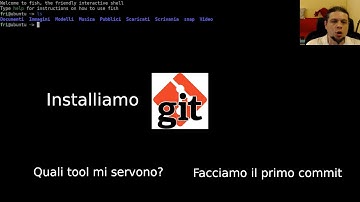 Il mio primo commit con GIT