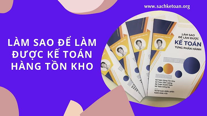 Caác sơ đồ hạch toán hàng tồn kho năm 2024