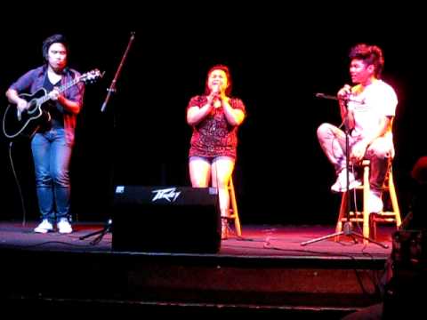 Michael Carreon Ft. Kat Badar & Jesse Barrera- You & I @ AB's Typhoon Benefit Concert