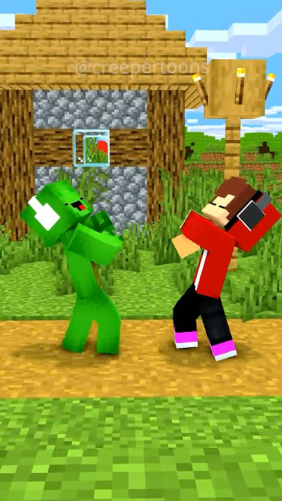 JJ vs Mikey Who Won? - Maizen Minecraft #shorts #minecraft