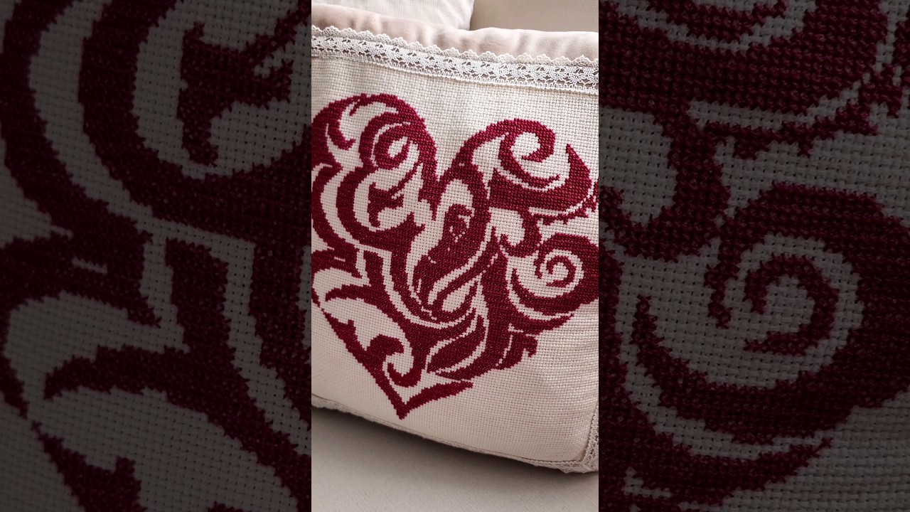 take a look at this heart pillow