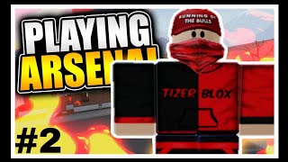 Playing Arsenal in roblox #2