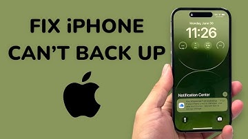 Your iPhone Can’t be Backed Up (FIXED)