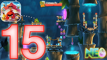 Angry Birds 2: Gameplay Walkthrough Part 15 - Level 54 Completed! (iOS, Android)