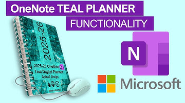 Digital Planner for OneNote | Full Features & Functionality Walkthrough
