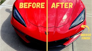 Ceramic Coating Your 2020 Corvette C8 is a MUST *CHEAP and EASY*