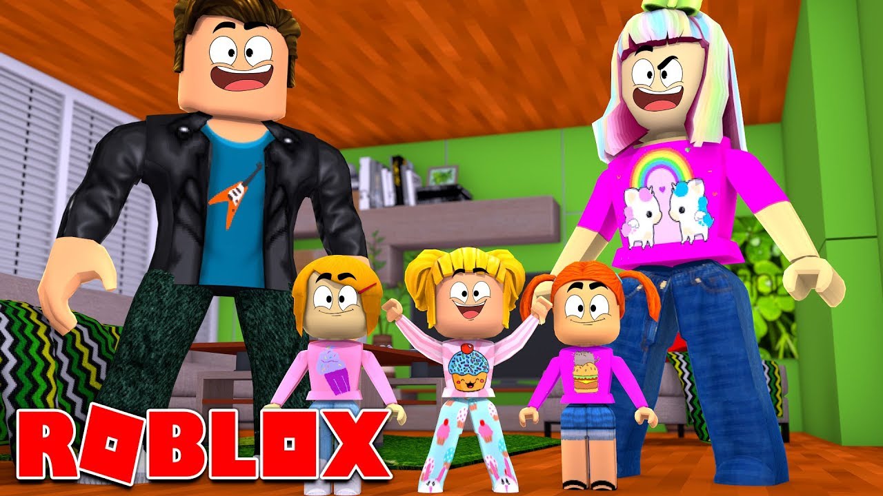 Happy Roblox Family Adopting Baby Kira Bloxburg Roleplay Youtube - roblox a happy family life adopt and raise