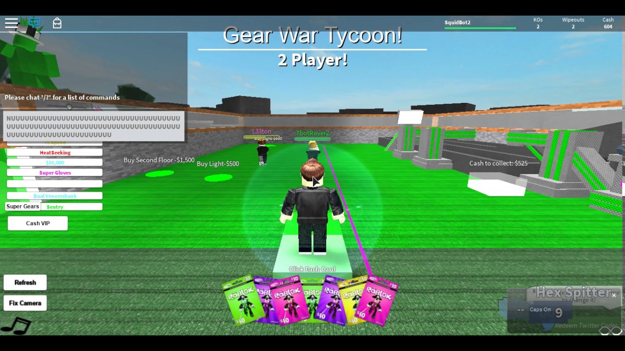 Roblox Ro Gear Tycoon W Tbot Youtube - 2 player gear war tycoon update roblox