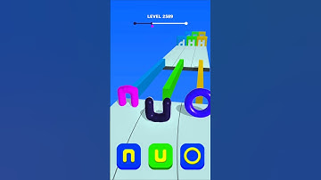 Blob Shifter 3D Level 2589 | Cubic Gaming #shorts #youtubeshorts #gaming