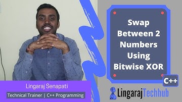 swap between two numbers using bitwise XOR in C++