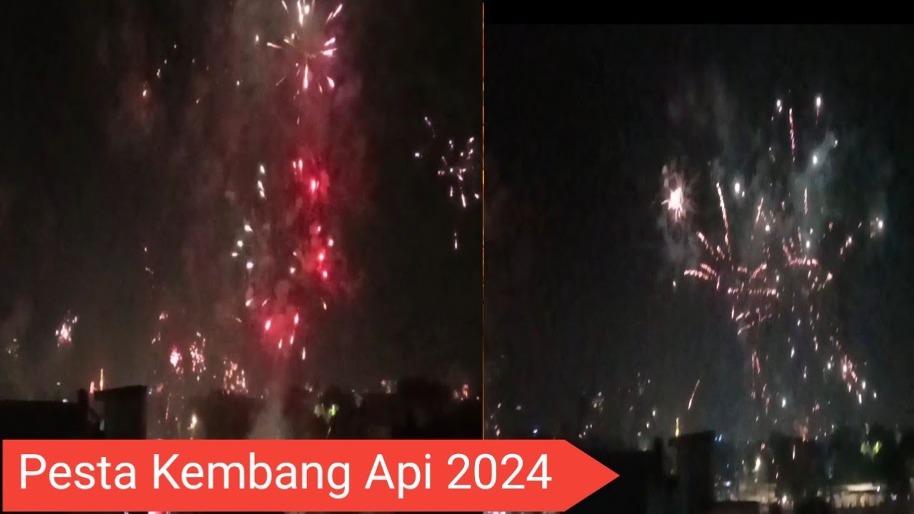 Pesta Kembang Api Di Jakbar Malam Penggantian Tahun Baru 2024 - YouTube