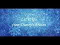 Let It Go Frozen Lyrics