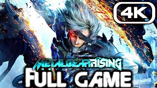 METAL GEAR RISING Gameplay Walkthrough FULL GAME (4K 60FPS) No Commentary + All DLC