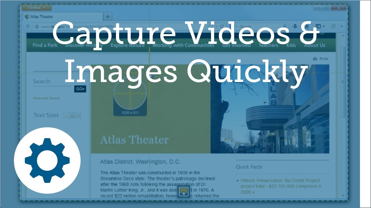 snagit video capture with audio internet web page