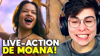 Reagindo Ao Teaser Do Live Action De Moana