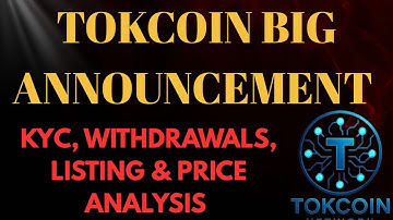 TOKCOIN KYC & LISTING DATE REVEALED || What You Must Do NOW