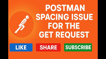 Postmann spacing issue for the GET request