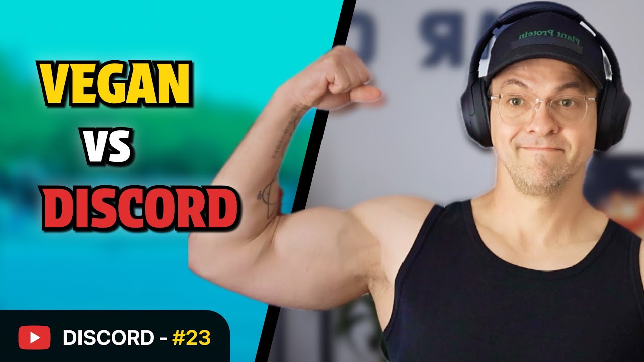Strong VEGAN Challenges Discord People #debate - YouTube