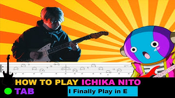 How to play | Ichika Nito - I Finally Play in Standard Tuning ( Reflection ) / TAB Tutorial