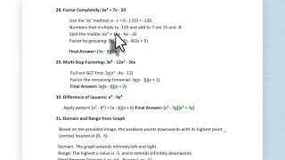 Test 1 Study Guide  Q18 -35