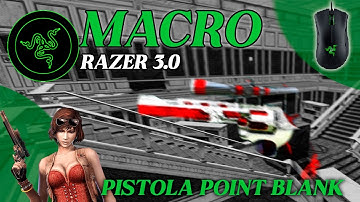Macro Para Point Blank De PISTOLA  "Mouse Razer Synapse 3.0" ✅