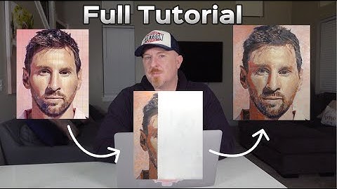 My full Painting Process using "The Grid Method"