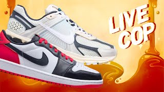 LIVE COP: Air Jordan 1 Low Black Toe & Nike Vomero 5