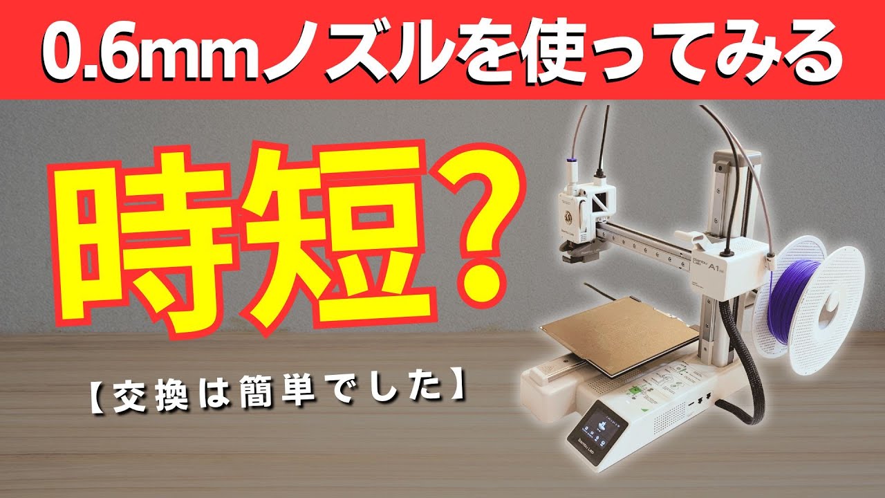 BOMBEMATMINI NDW ver. １枚 Tungsten Carbide Nozzles for Bambu Lab A1/A1 mini – DUROZZLE