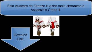 Let's Show Minecraft Skins #026: Ezio (Assassin Creed)