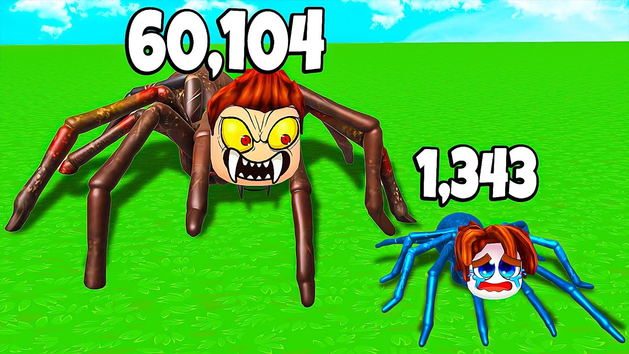 Ich WERDE die STÄRKSTE TARANTEL in Roblox! 🕷️