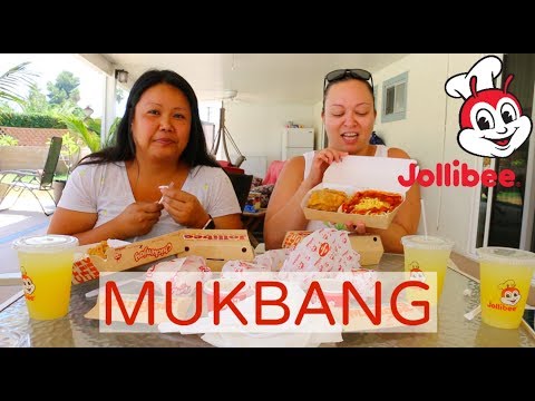 먹방//MUKBANG//JOLLIBEE MUKBANG//Eat With Eileen