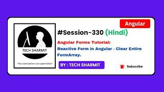 Angular Reactive Forms in Hindi: Clear Entire FormArray Practical Example (Ep-330)