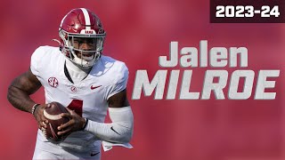 Jalen Milroe 2023 Full Season Highlights | Alabama 🐘