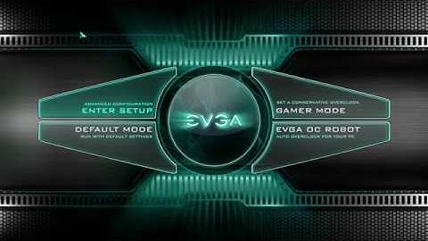 EVGA Z390 DARK BIOS walkthrough