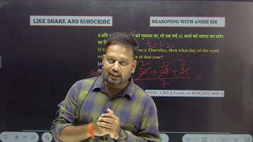 RRB NTPC Reasoning Class 2024 | NTPC 2024 Reasoning Previous Year Question | Reasoning By Anish Sir