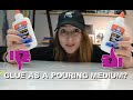 Elmer's Glue as a Pouring Medium?!?! - Demystifying Fluid Painting Series