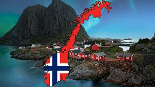 Norway-🏴Flag Map Speed Art🖌