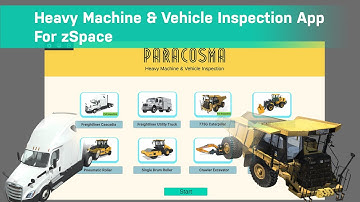 Heavy Machine & Vehicle Inspection on zSpace | Realistic 3D Hands-On Training