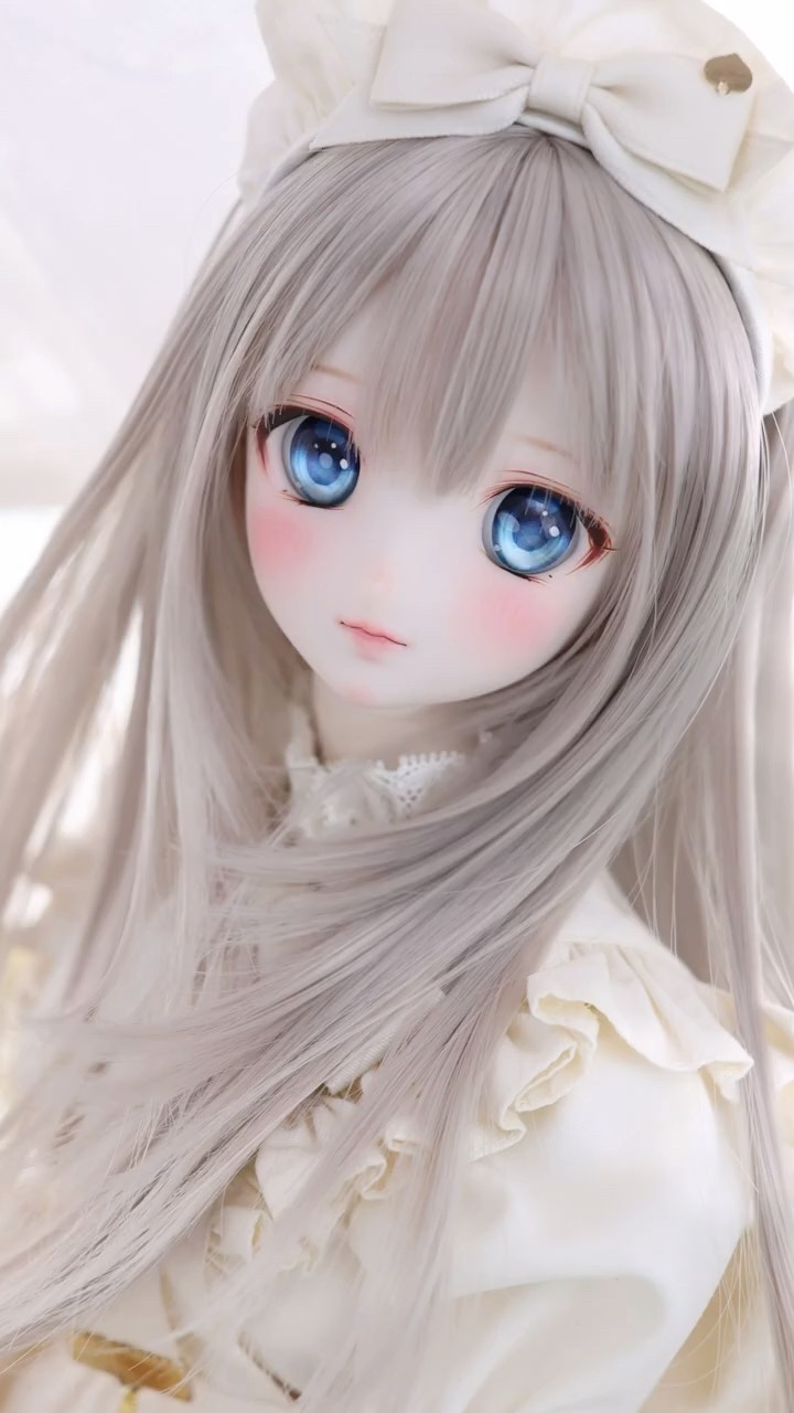 白が似合うドール🤍ドールメイク DDH-06 カスタムヘッド（doll make
