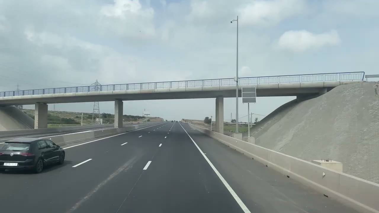 مشاهد مباشرة رائعة وحصرية لجمال  طريق السيار برشيد تيط مليل