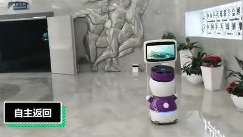 KEENON G2 guiding and ad robot case study