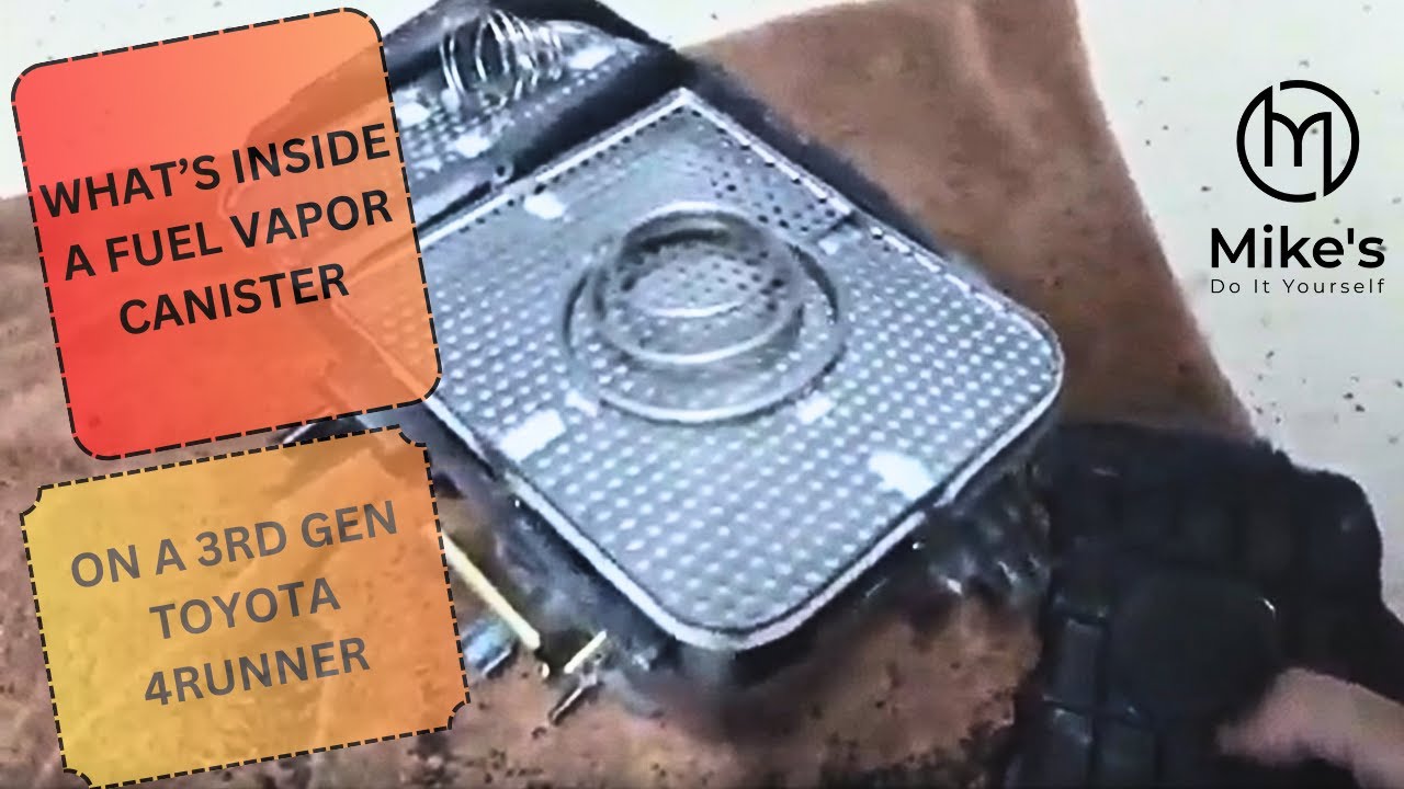 What's Inside a Fuel Vapor Canister Toyota 4Runner YouTube