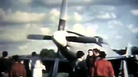 WWII P-51 Mustang, Belly landing by Lynn Garrison ...