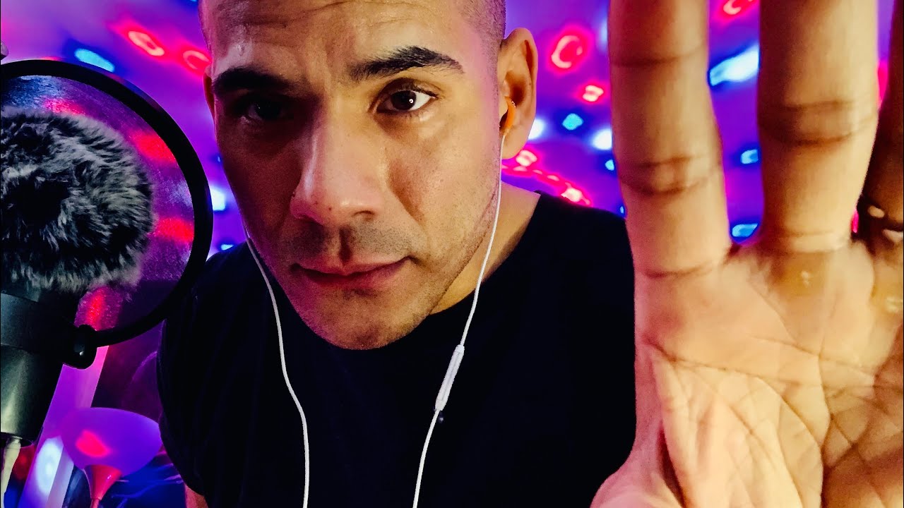 ASMR Plucking & Eating Your Negative Energy Away / Personal Attention / Hand Movements / RELAXATION