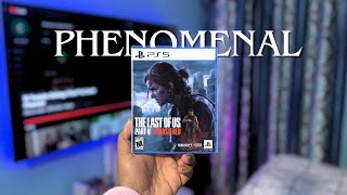 THE LAST OF US PART 2 REMASTERED (PS5) - UNBOXING & GAMEPLAY