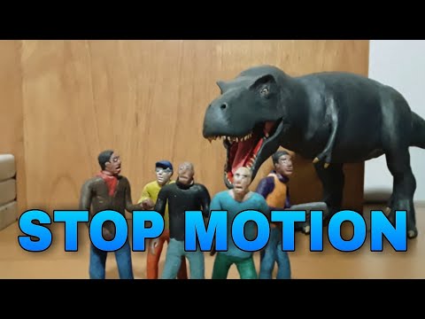 Видео: Тираннозавр из Пластилина | STOP MOTION